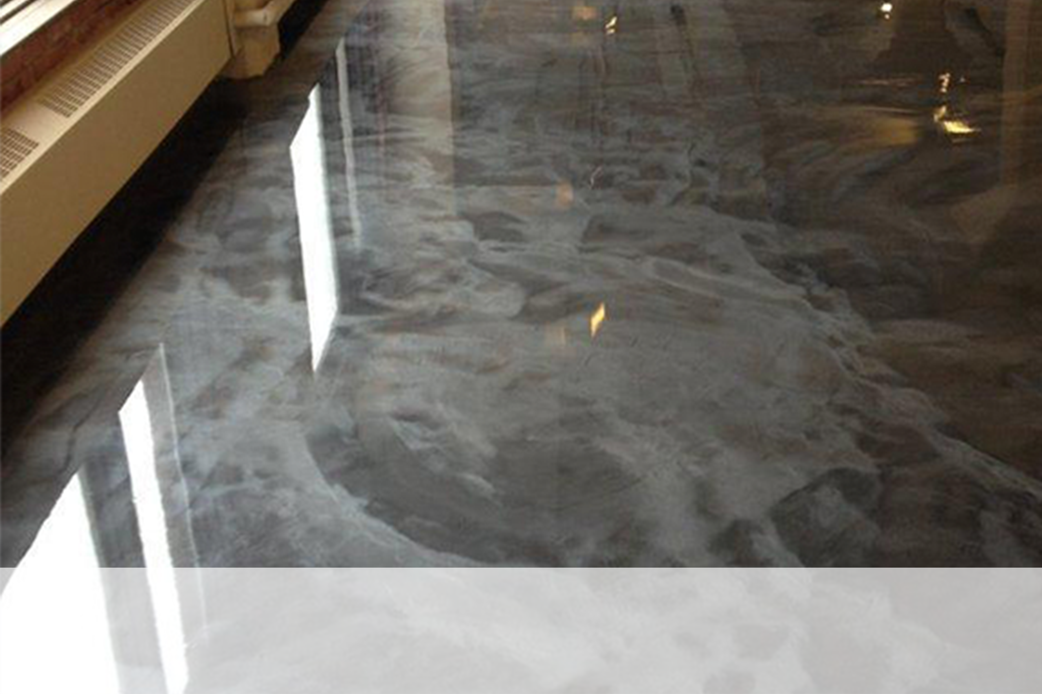 What metallic epoxy floor coating?